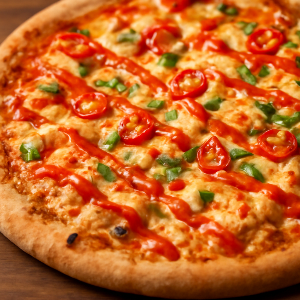 Papa's Sriracha Pizza