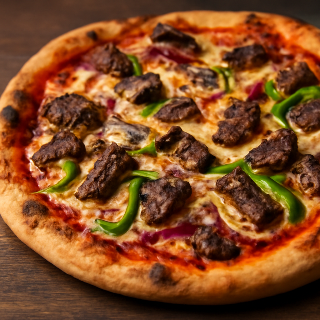 Steak Pizza