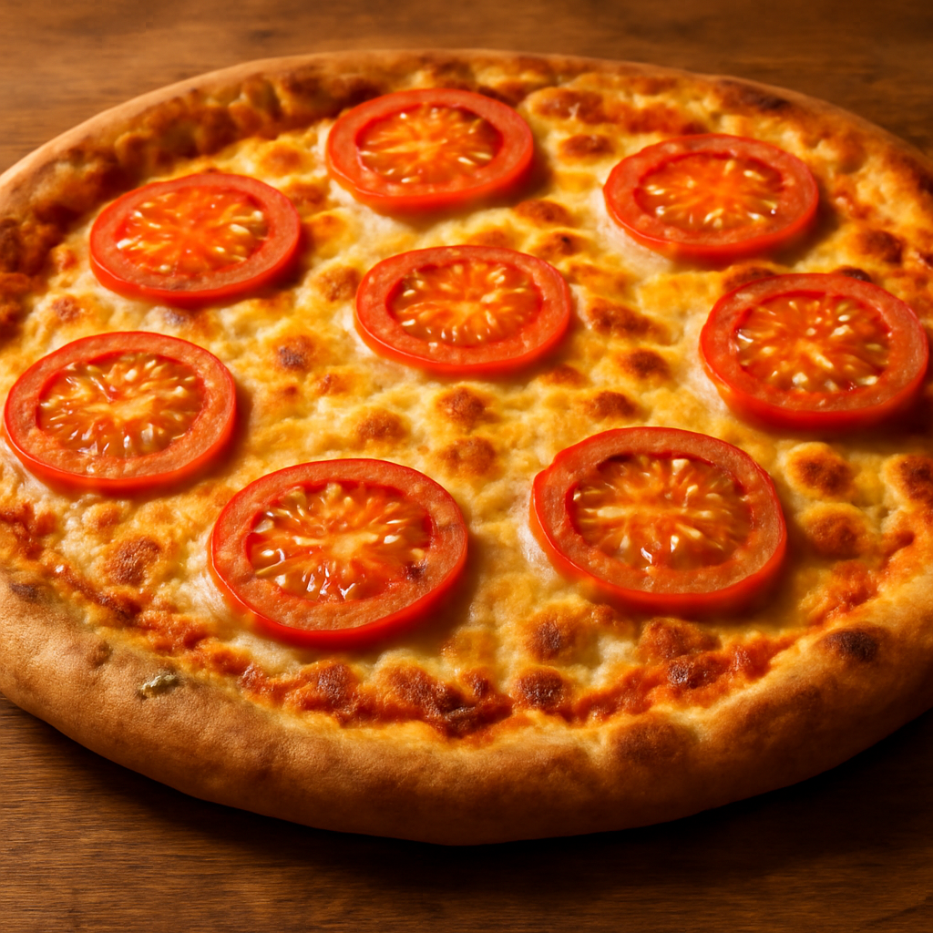 Cheese and Tomato Pizza