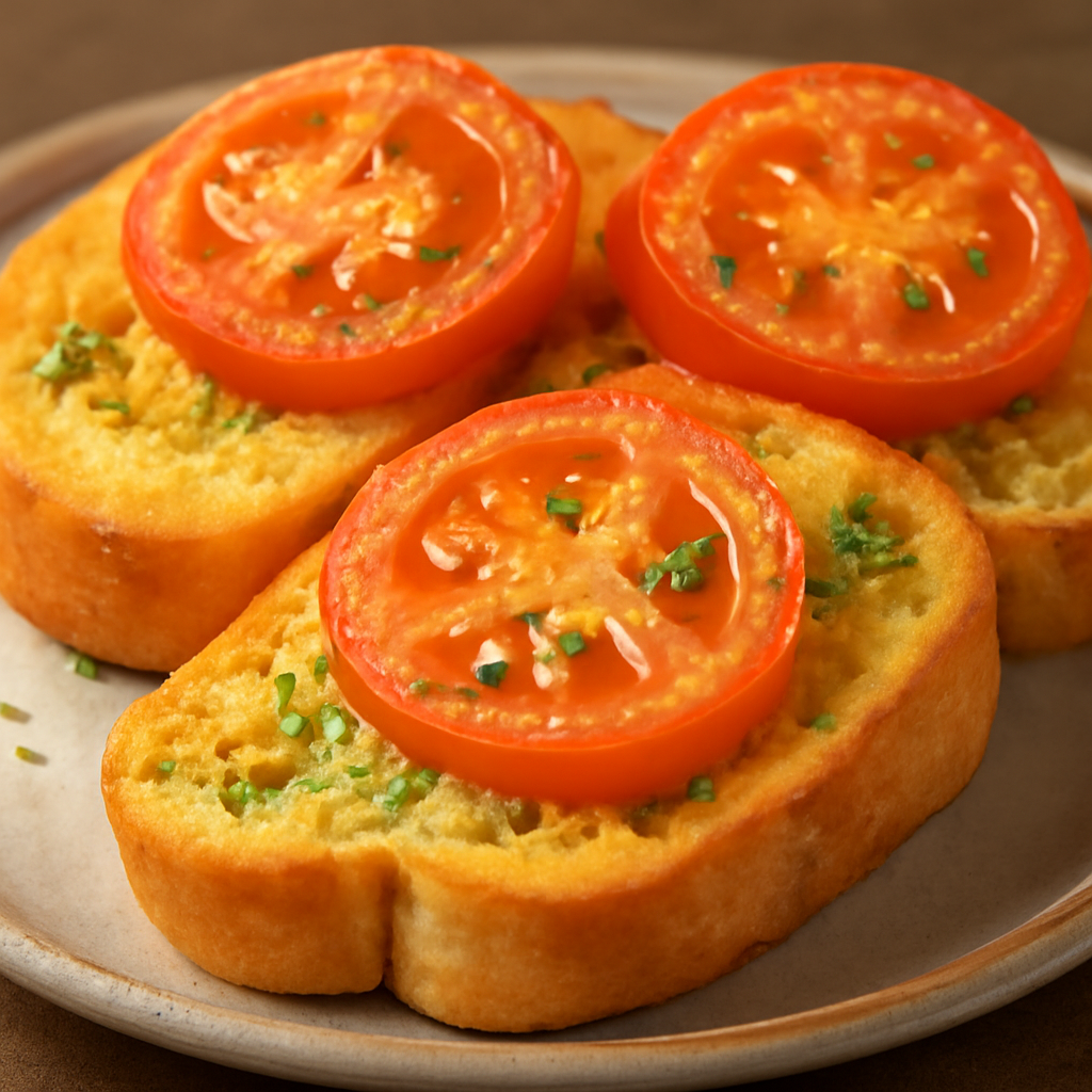 Garlic Bread with Tomato