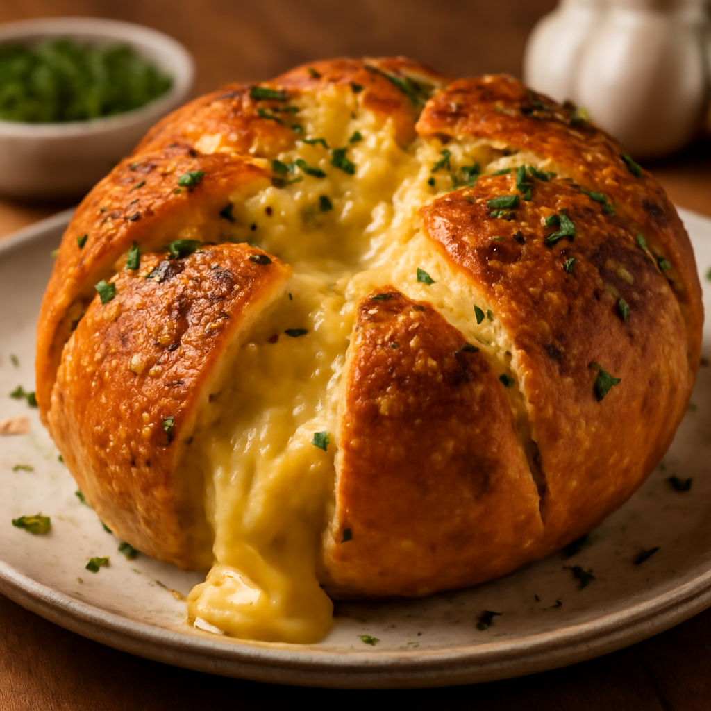 Volcano Garlic Bread