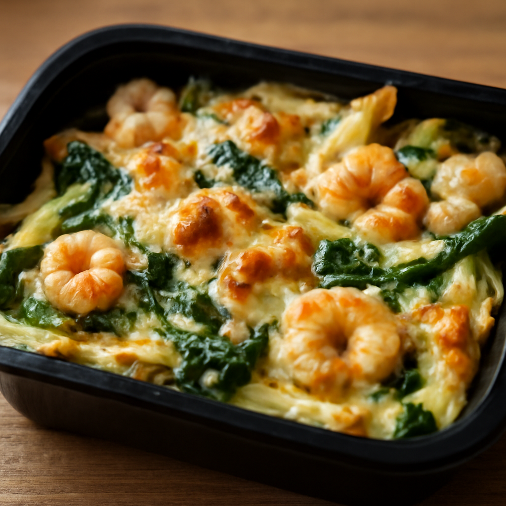 Scampi e Spinaci