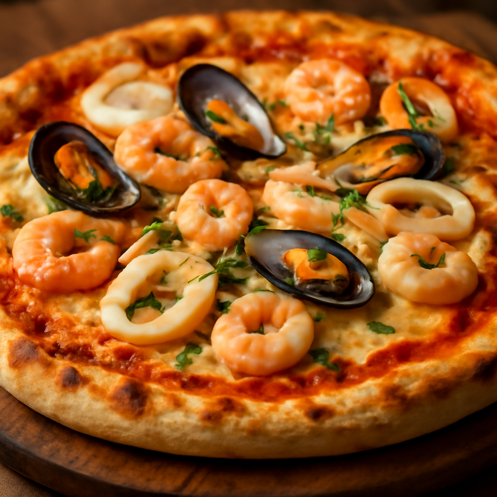 Seafood Pizza
