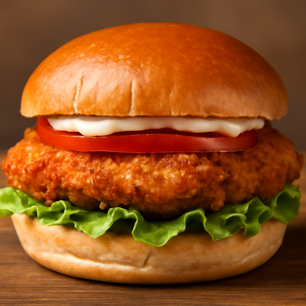 100% Chicken Fillet Burger