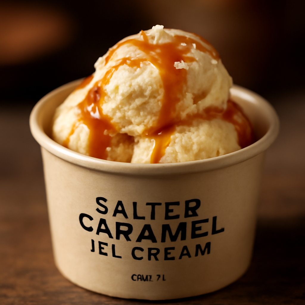 120 Ml Salted Caramel Ice Cream