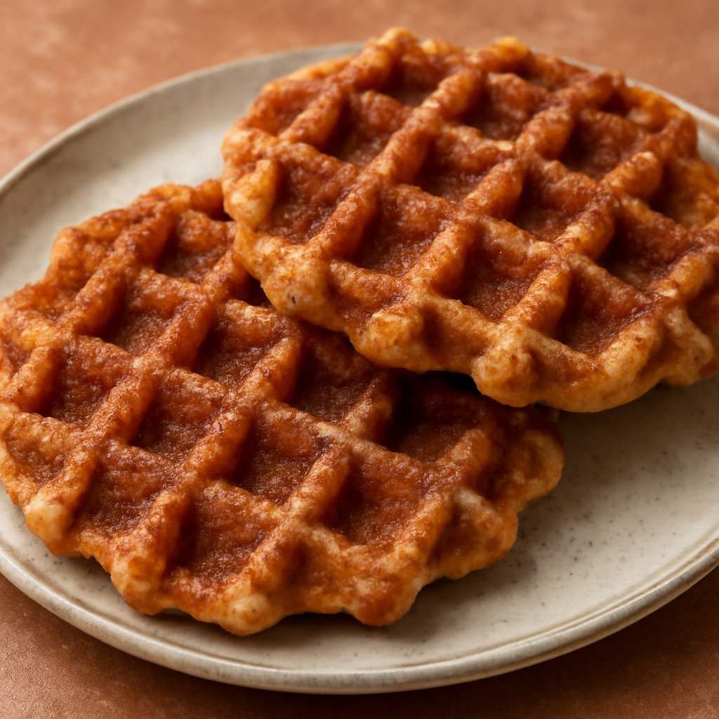 Cinnamon Waffles x 2