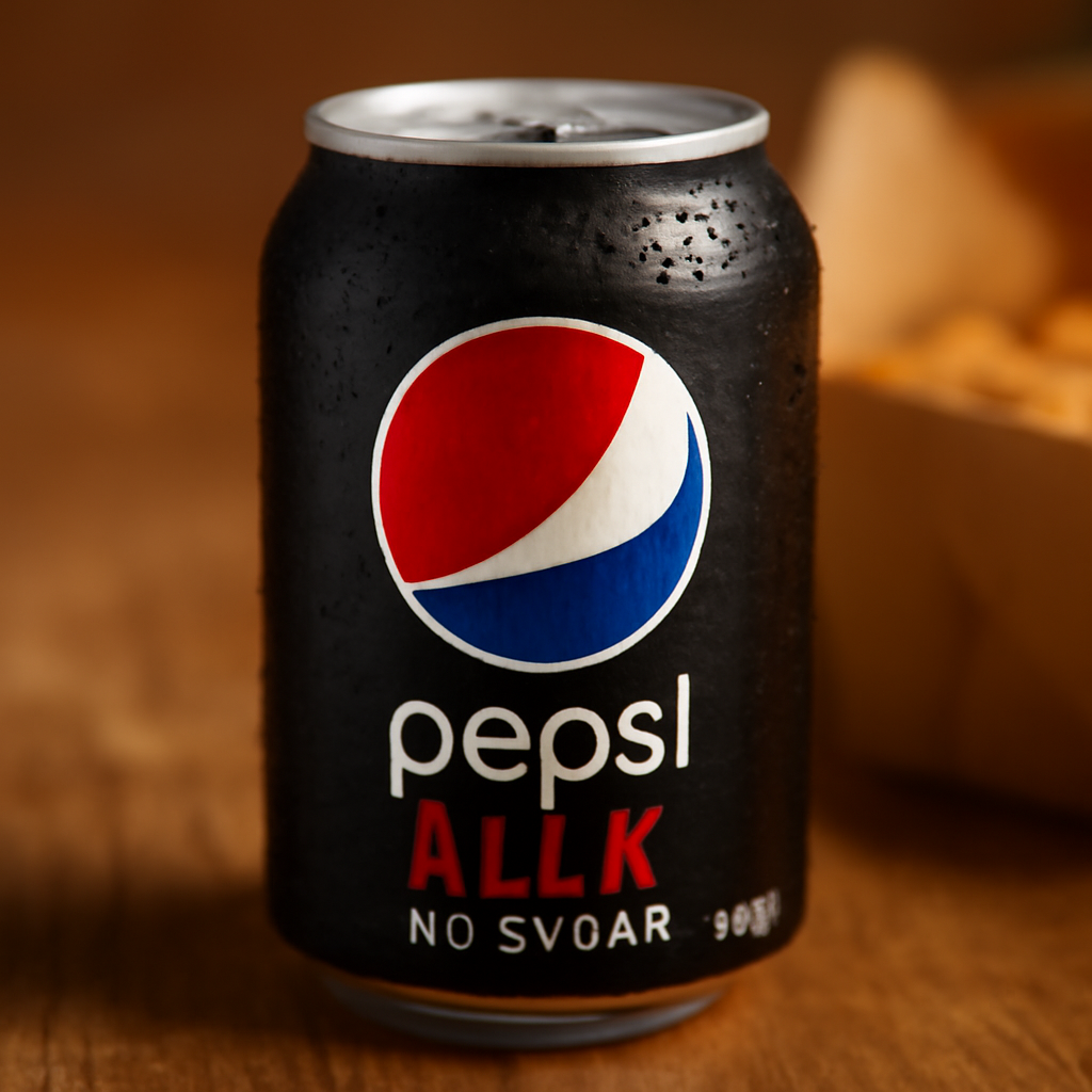 Pepsi Max No Sugar Cola Can, 330ml