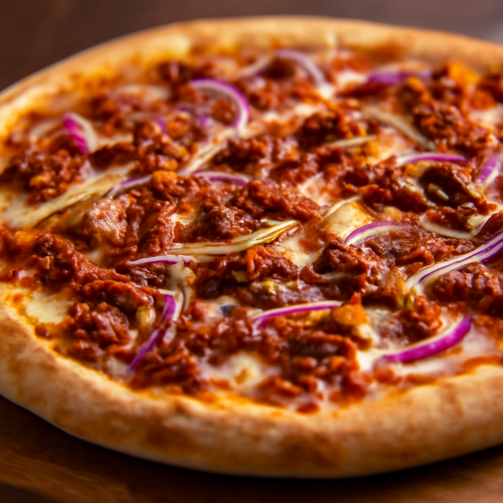 BBQ Pulled Pork Pizza