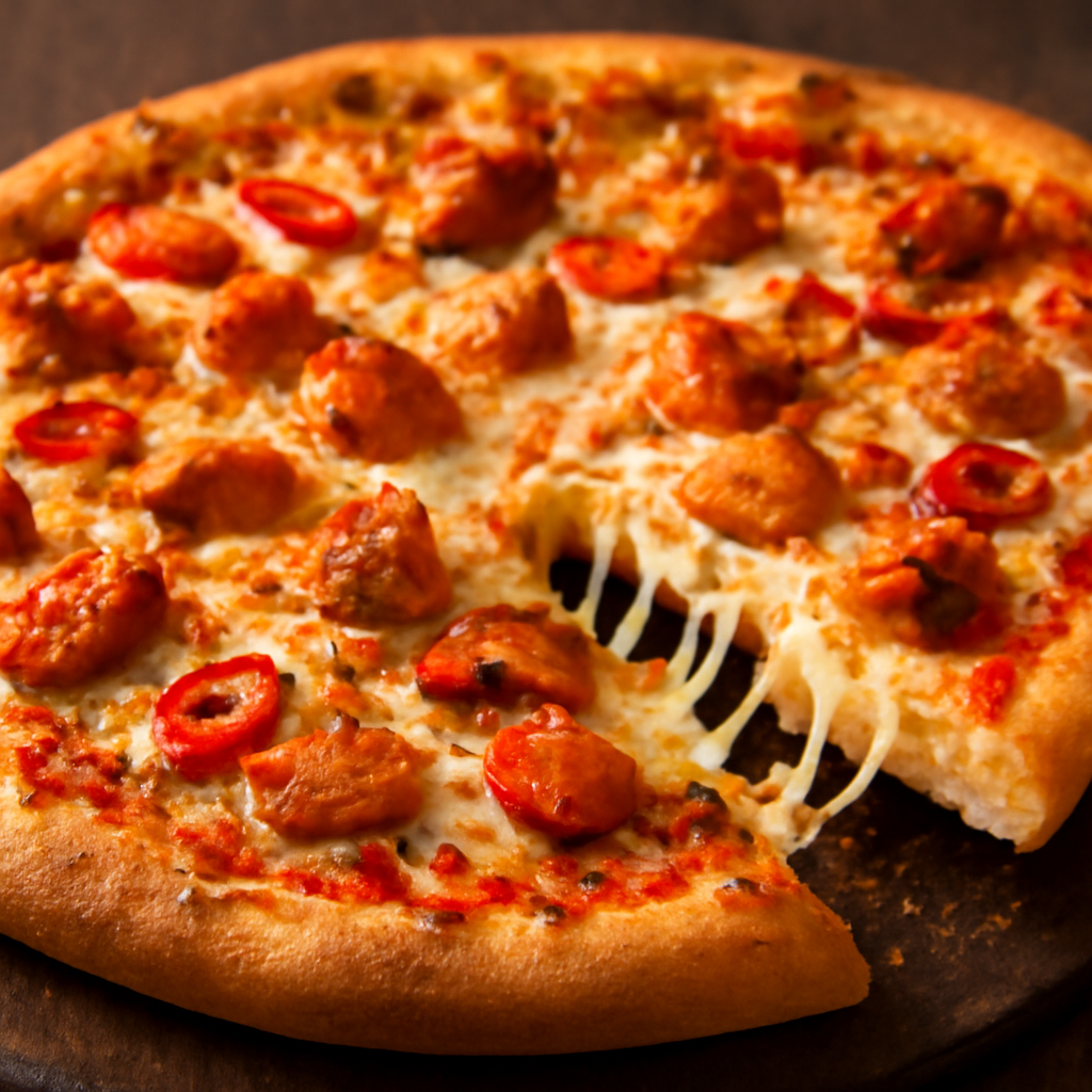 Hot Peri Peri Chicken Pizza