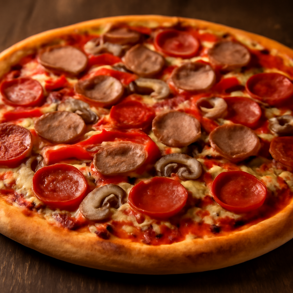Italian Sausage Deluxe Pizza